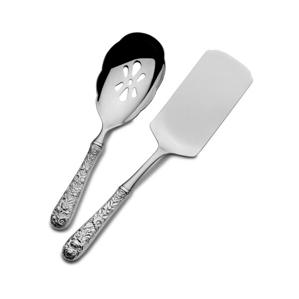 Kirk Stieff Repousse Sterling Silver Hostess Set Wayfair Canada